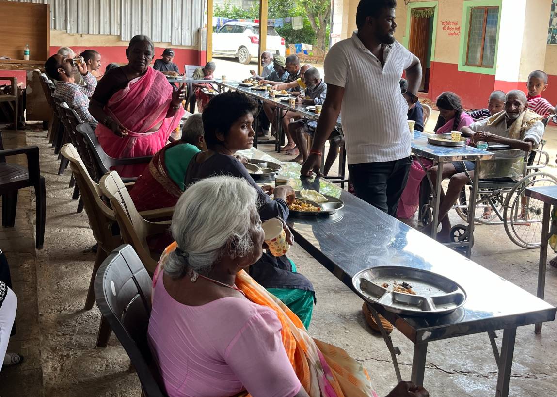 Siddeshwara Sevashrama old age home Visit